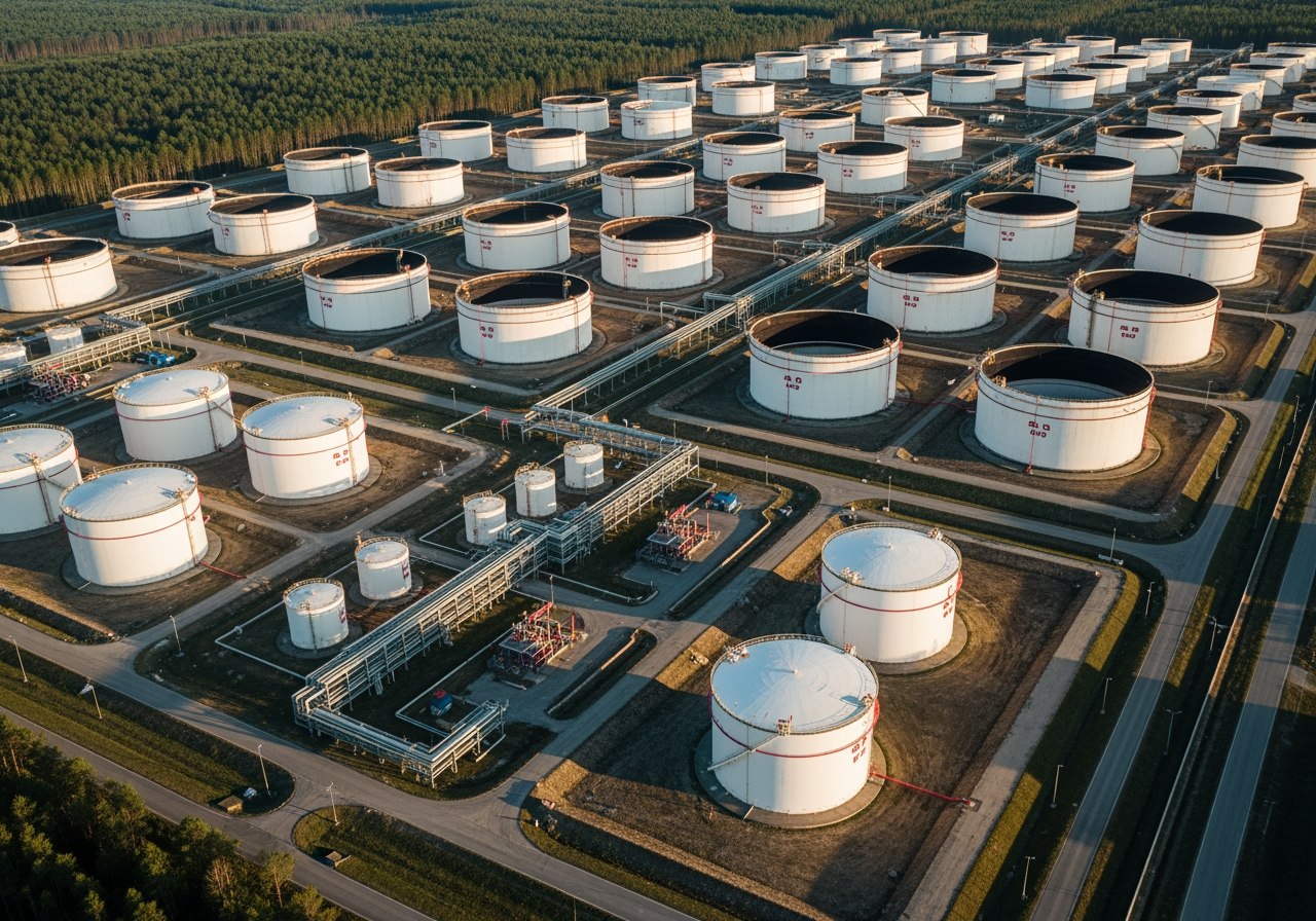 UTN oil storage tanks