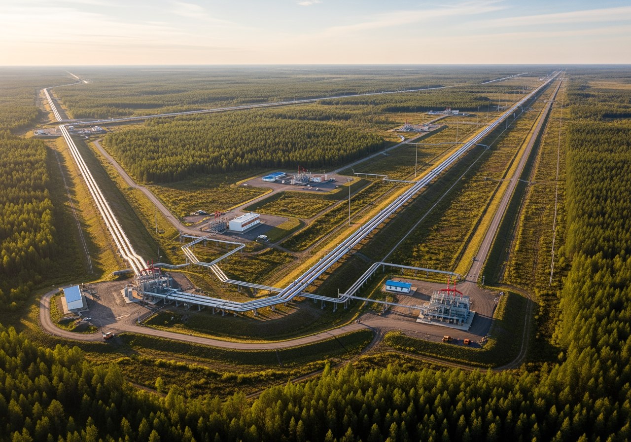 Transneft pipeline infrastructure